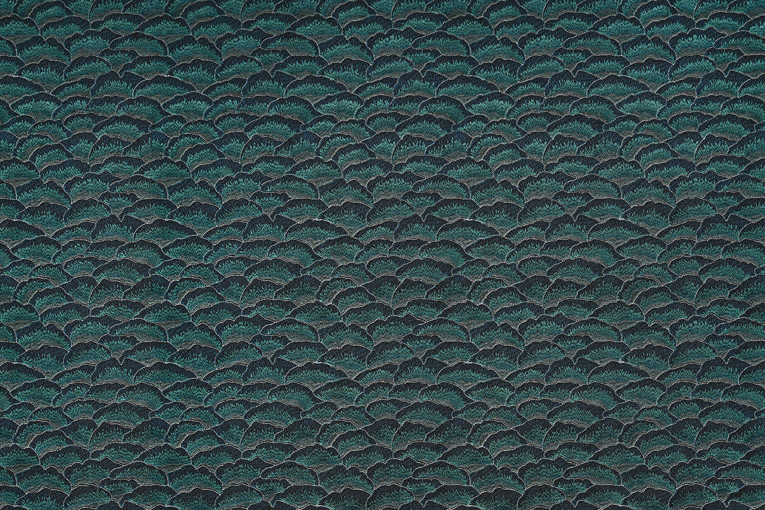 Karin Sajo stof Corolles KS 215 - Blue Dragon