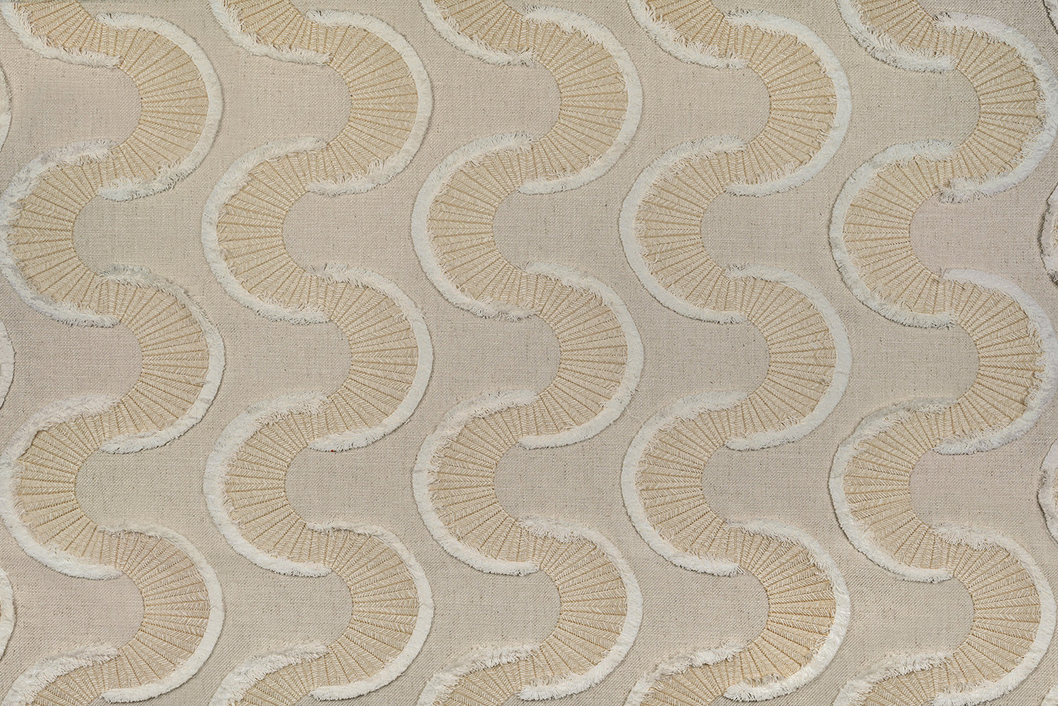 Karin Sajo stof Gitane KS 216 - Blanc d&