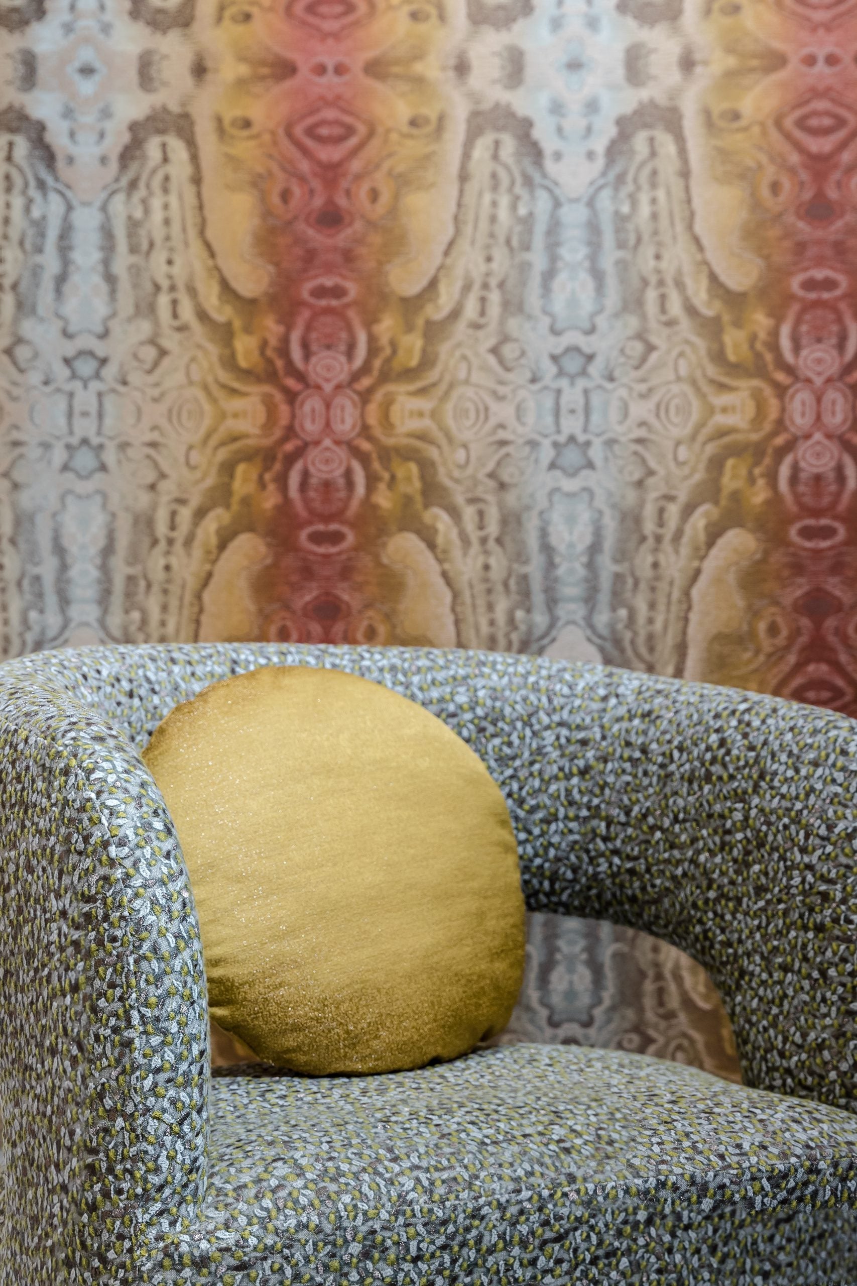 Karin Sajo stof Casa Vicens KS 208 - Bleuet