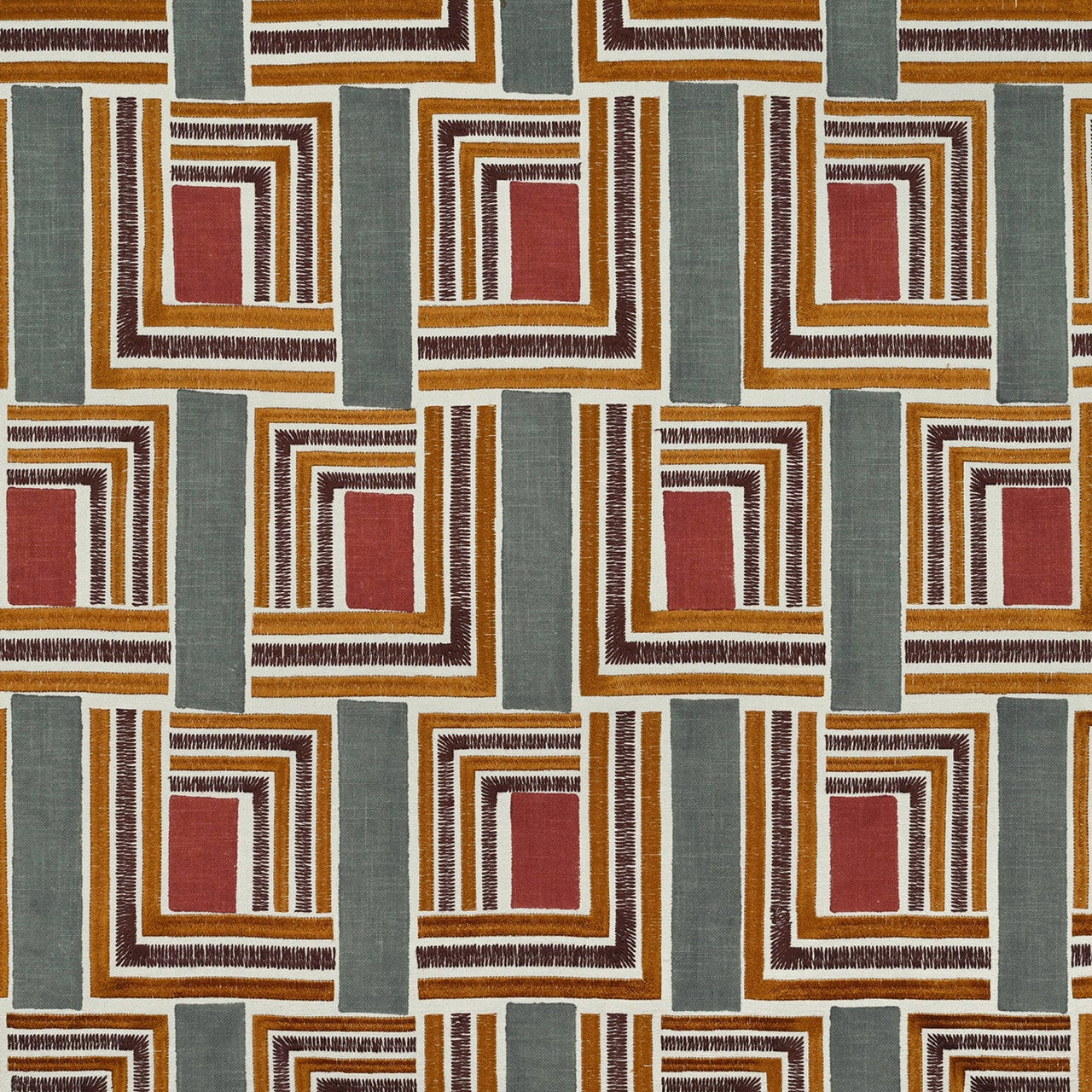 Karin Sajo stof Avant Garde KS 237 - 25 Cuivré