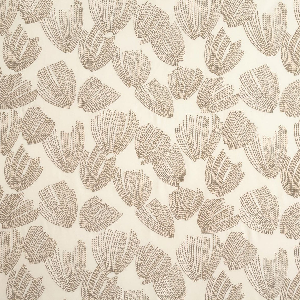 Karin Sajo stof Flowers KS 168 - 72 Ecru