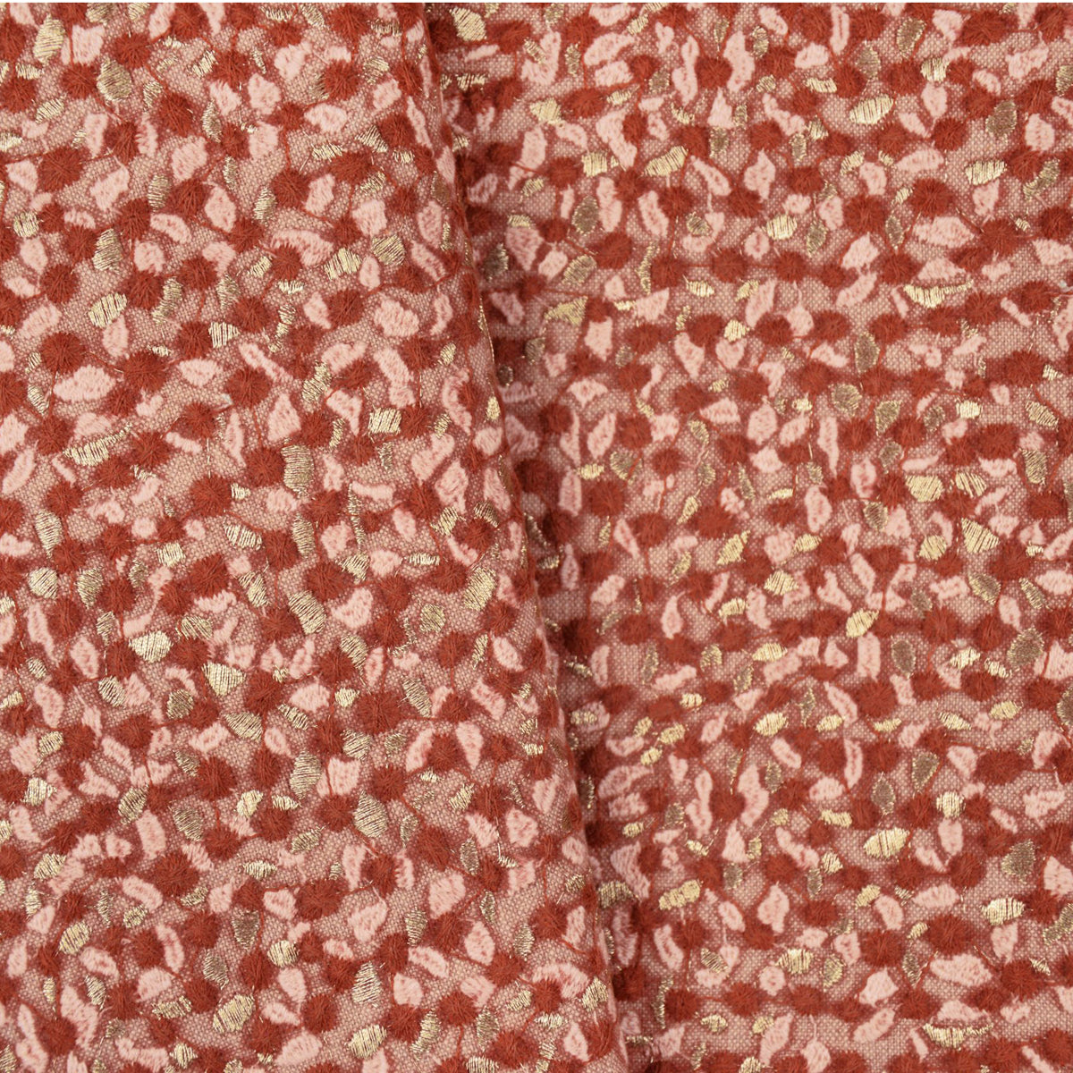 Karin Sajo stof Casa Vicens KS 208 - Corail Cuivré
