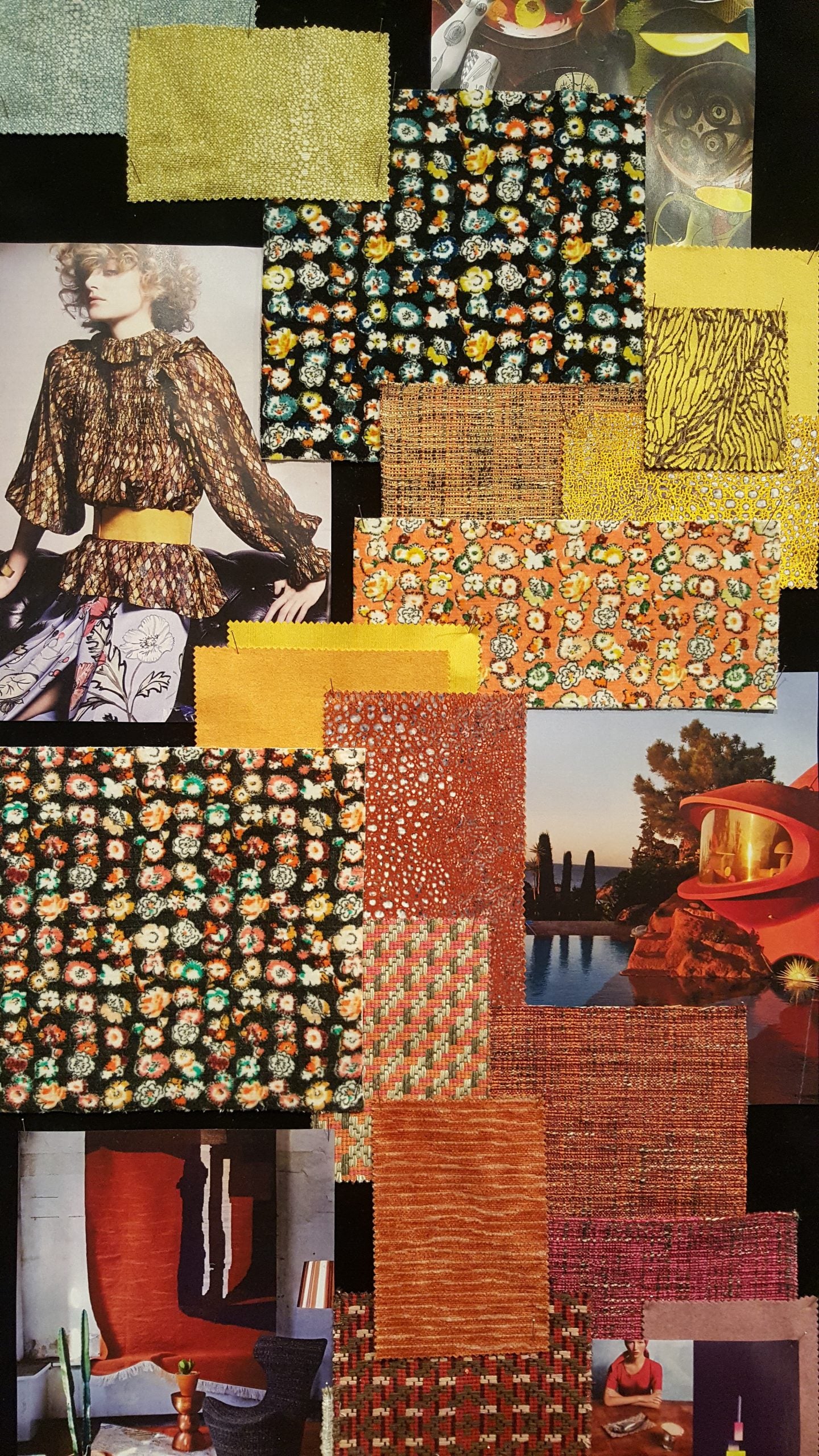 Karin Sajo stof Printemps KS 135 - 190 Primaire sfeerbeeld