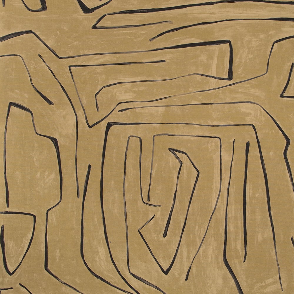 Kelly Wearstler stof Graffito Java