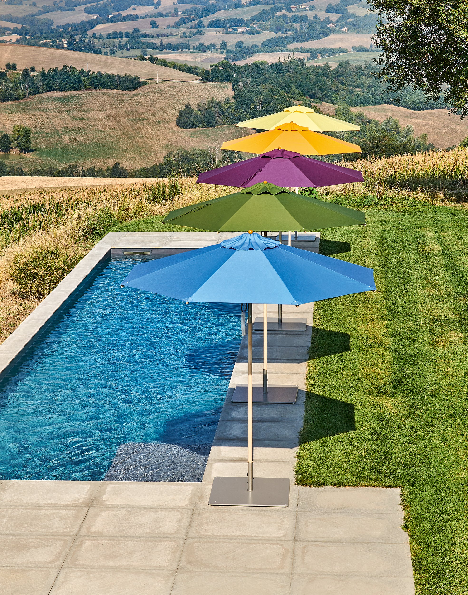 Weishäupl Klassiek parasol Uni color