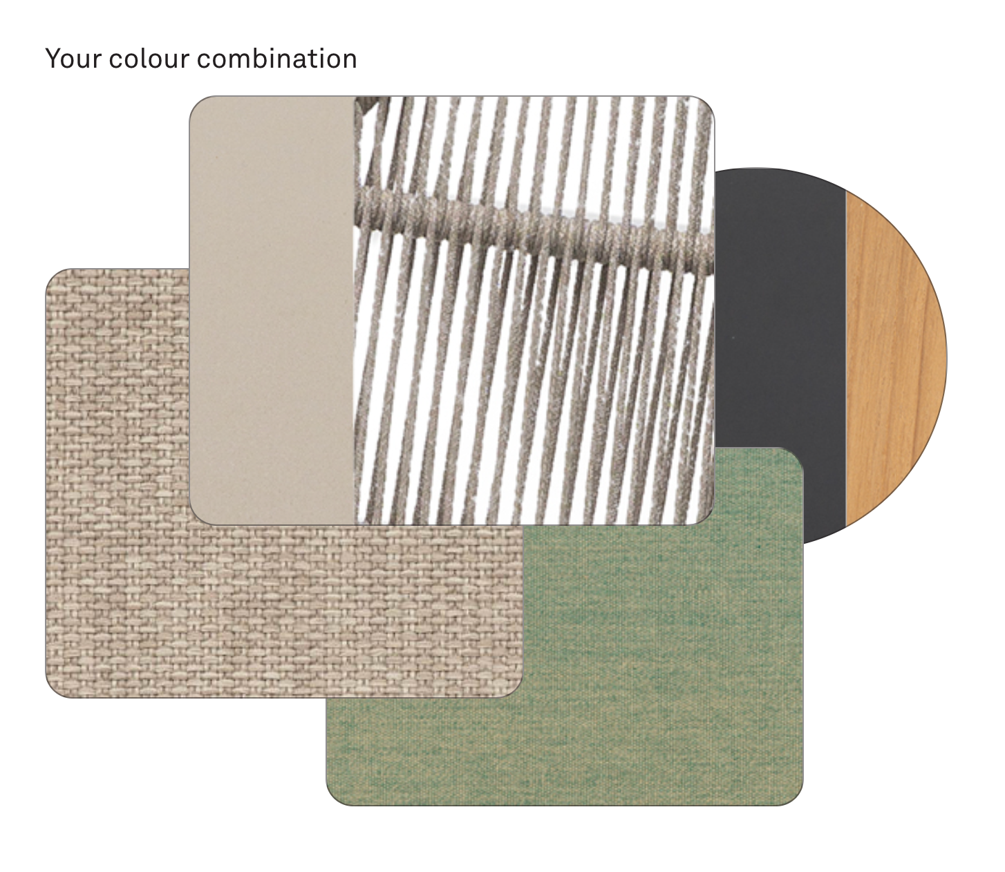 Vincent Sheppard Kodo Rocking chair met rugkussen kleuren