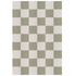 Layered Chess Sage wool vloerkleed