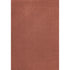 Layered classic solid wool Red Ochre vloerkleed