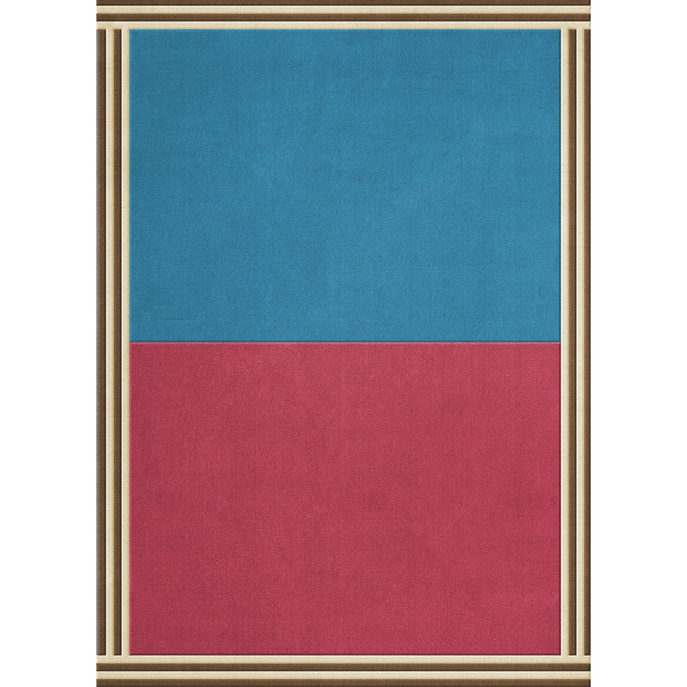 Layered Gio Doppio Rossa Wool vloerkleed