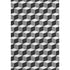 Layered Illusion Monochrome vloerkleed