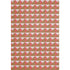 Layered Triangle Persimmon Pink vloerkleed