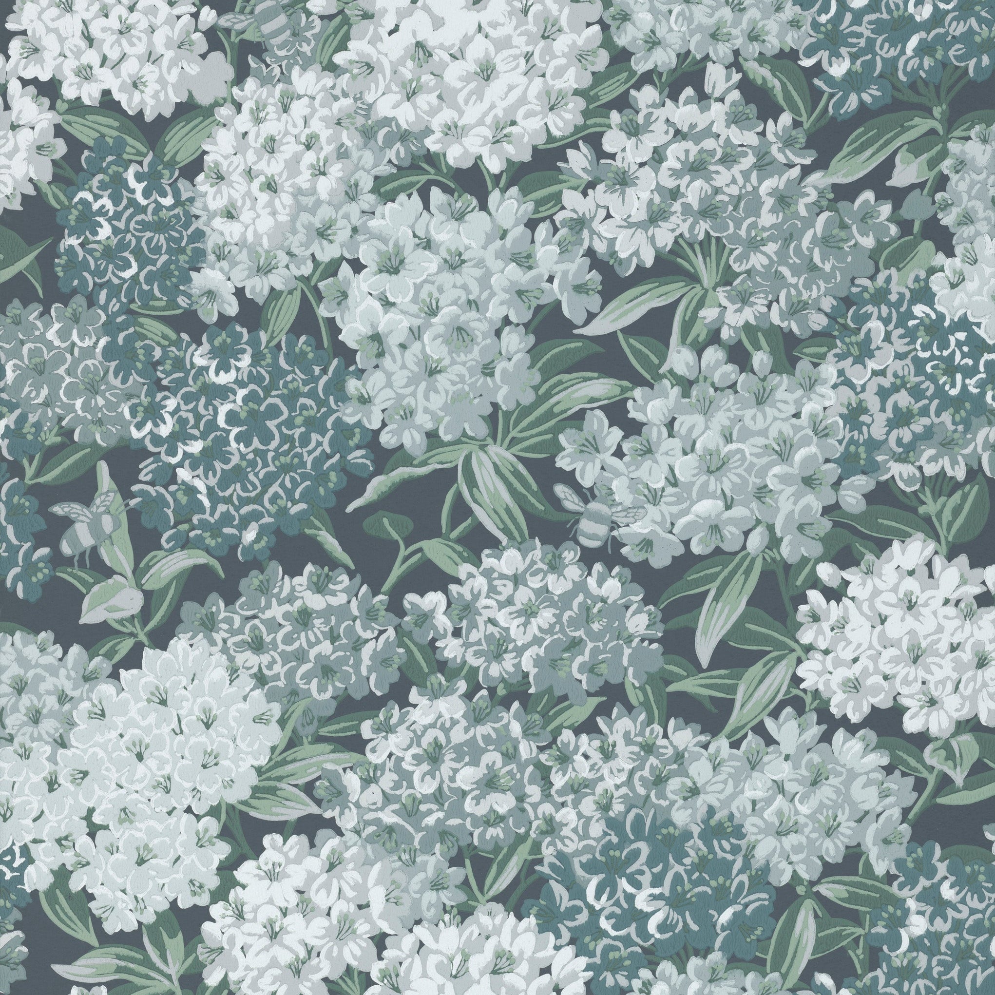 Little Greene behang Rhododendron Walk Hicks&