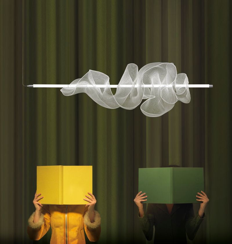 LZF The Cloud Suspension hanglamp sfeerafbeelding