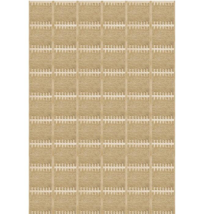 Layered Lilly Wool Rug Mustard vloerkleed