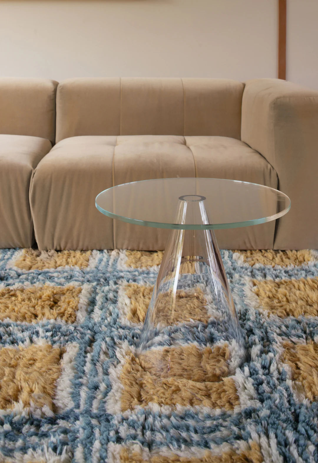 Layered Evelina Kroon Rya Wool vloerkleed Pergola sfeerbeeld living room