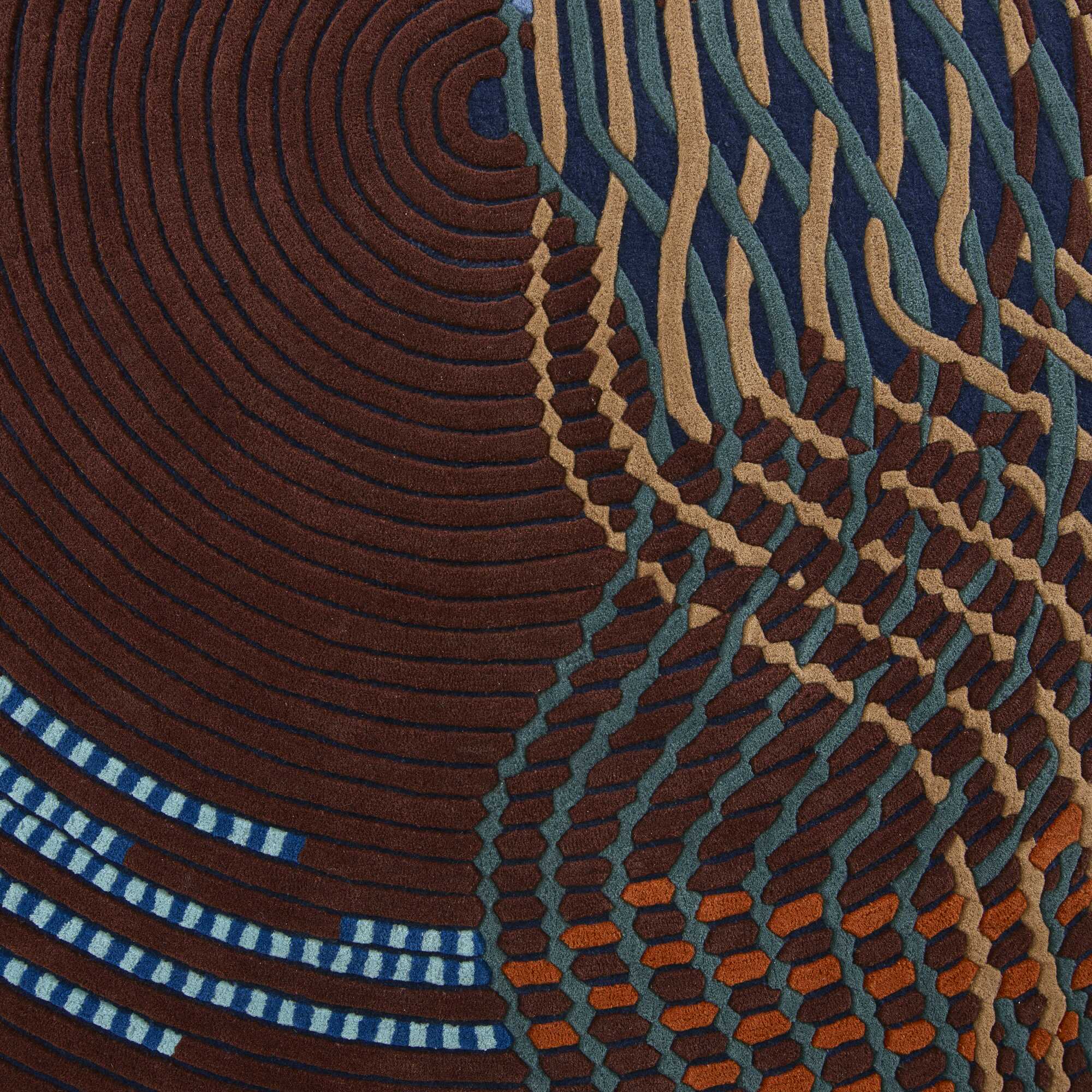 Ligne Roset Noctambule vloerkleed materiaal