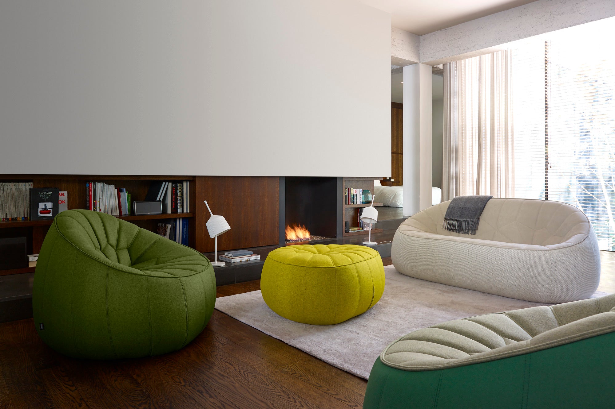 Ligne Roset Ottoman footstool