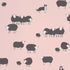Little Greene Nip en Lassie behang in de kleur Confetti