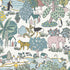 Little Greene Animal Kingdom behang in de kleur Florence. Behang uit de Storybook Papers