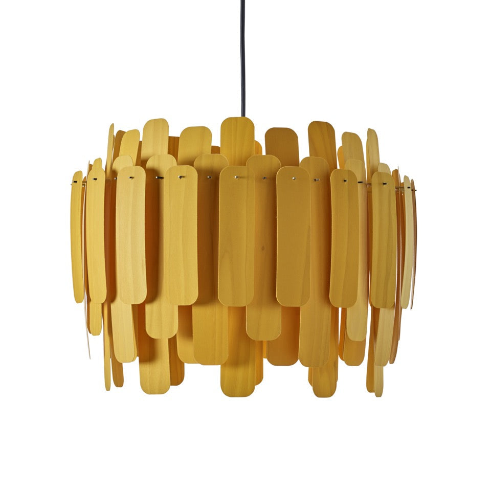 MARUJA LZF hanglamp hout geel