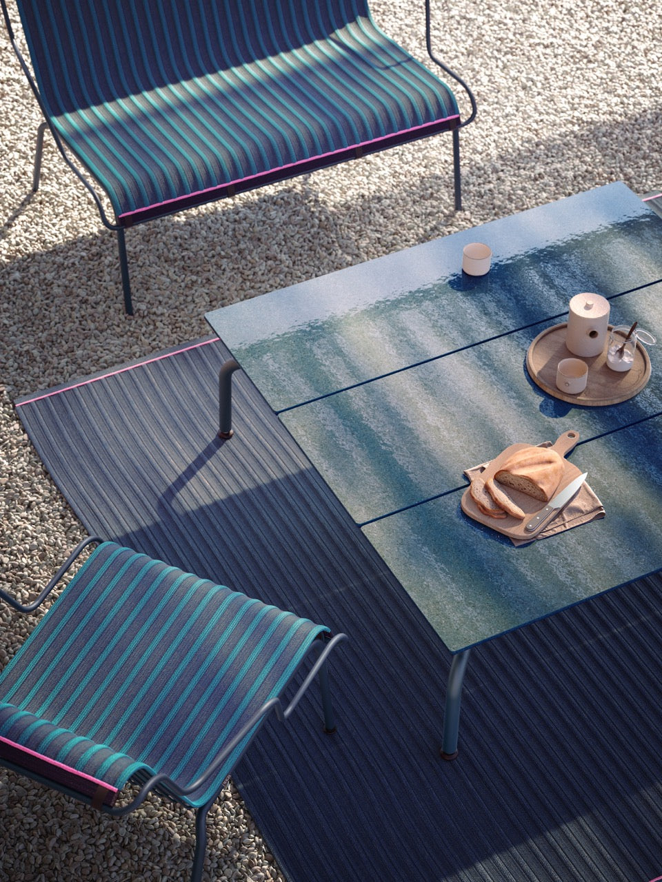 Magis South low armchair outdoor