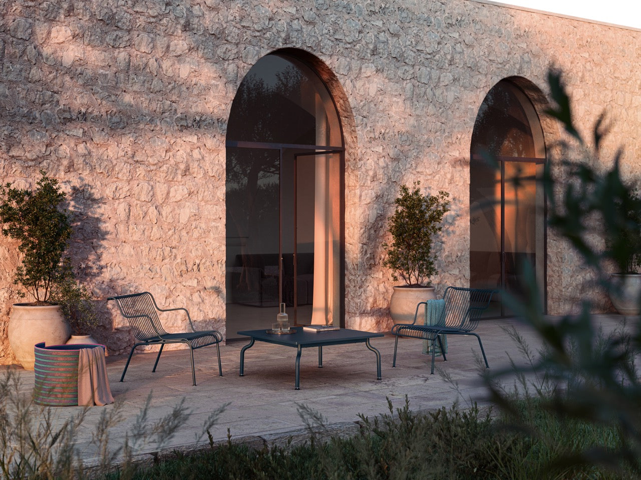 Magis South low armchair outdoor