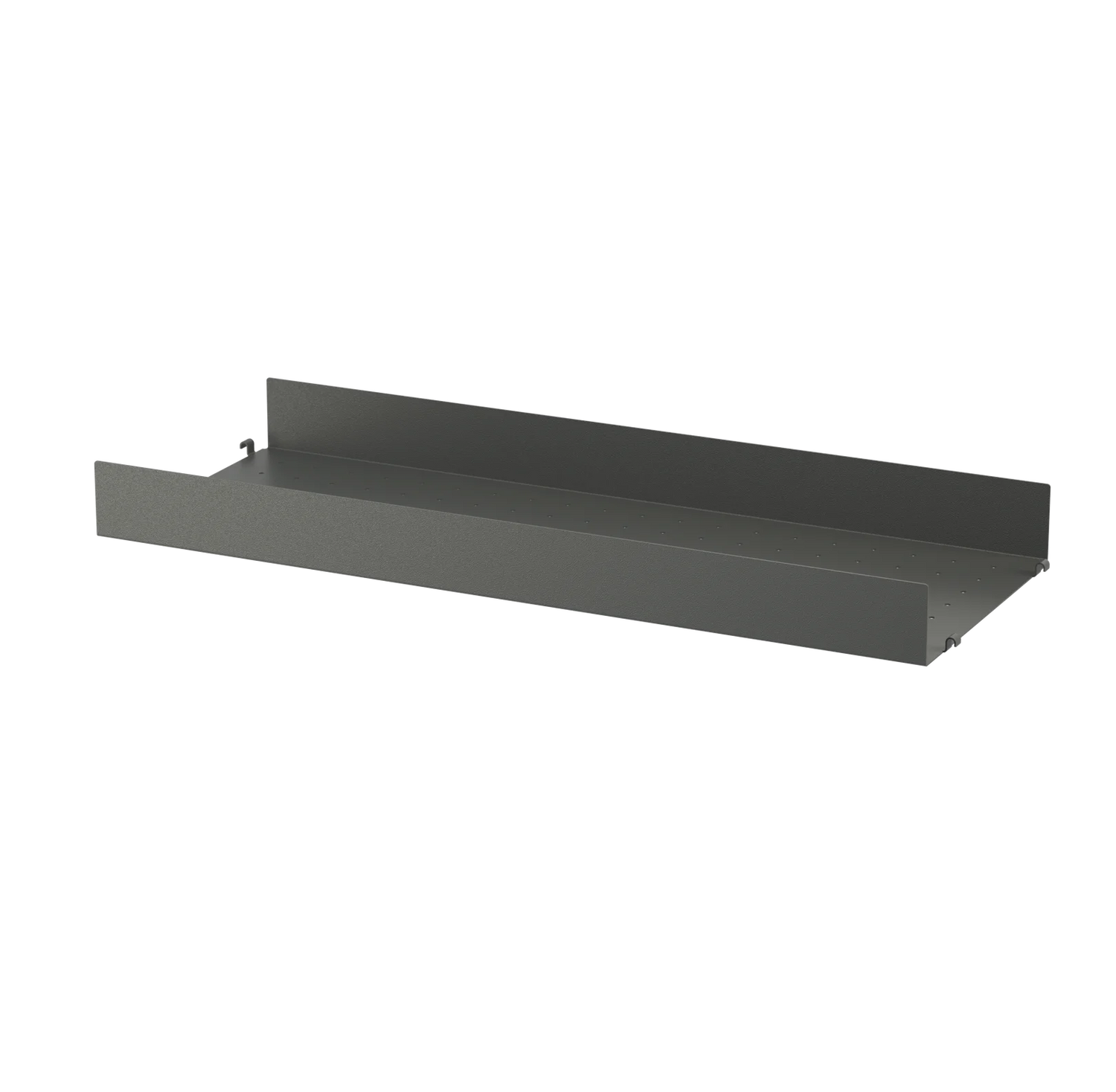 String metal shelf high edge 78 x 30