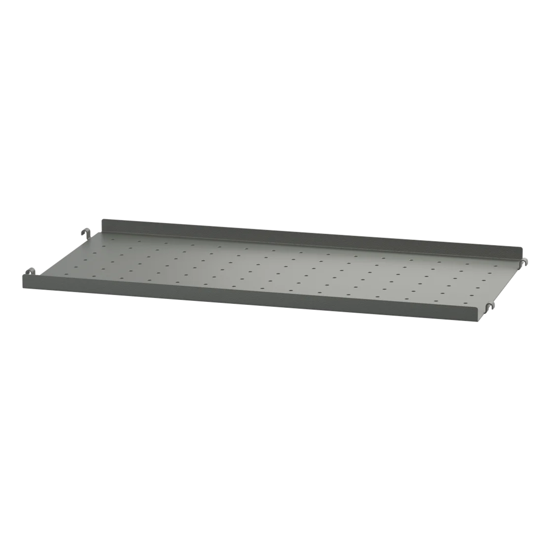 Metal Shelf Low w58 x d30 cm dark grey