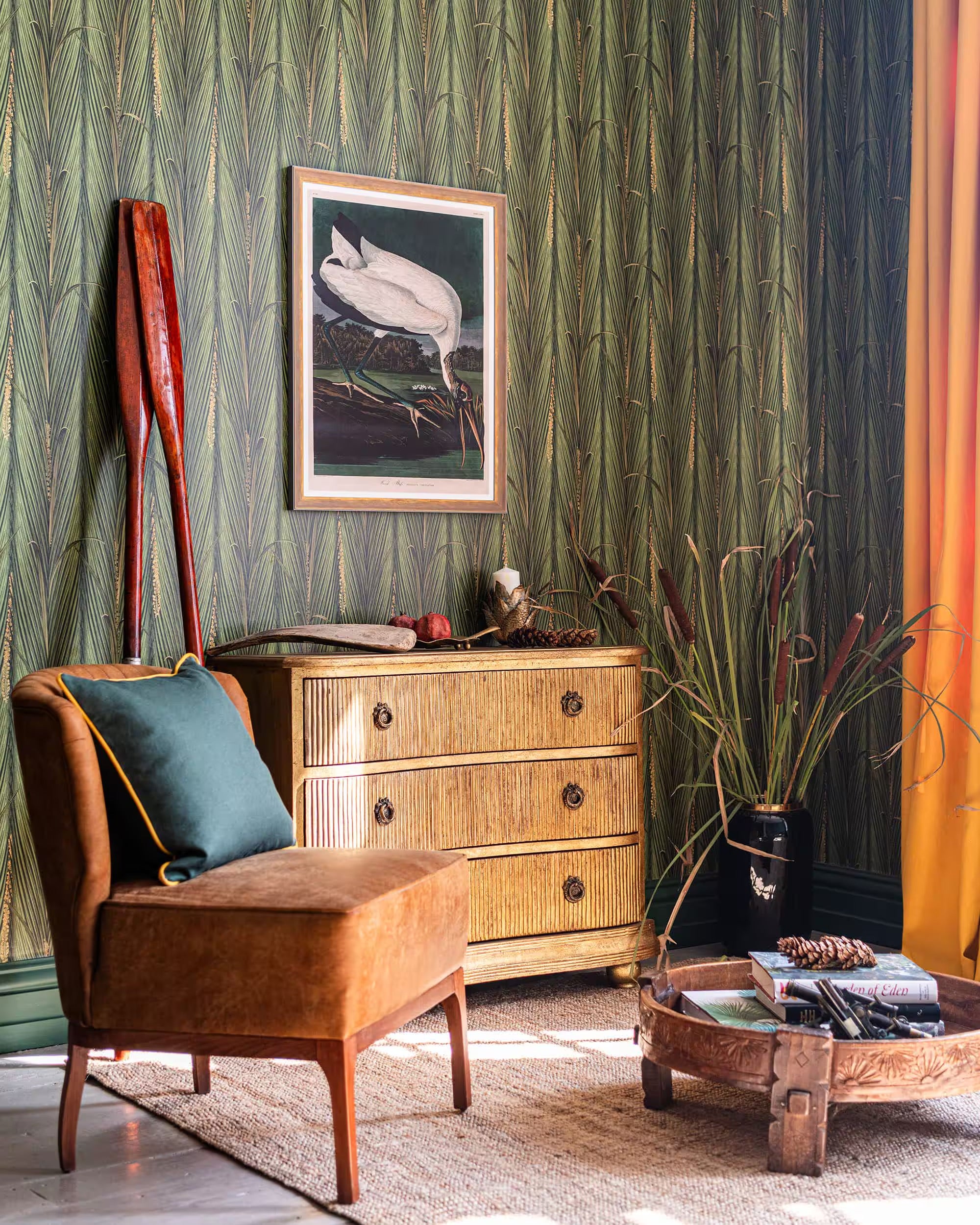 Mind the Gap behang Danube Foliage Absinthe WP30216