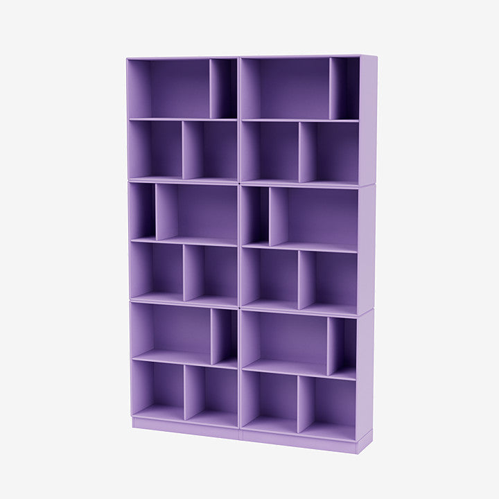 Montana Read spacious bookshelf iris paars