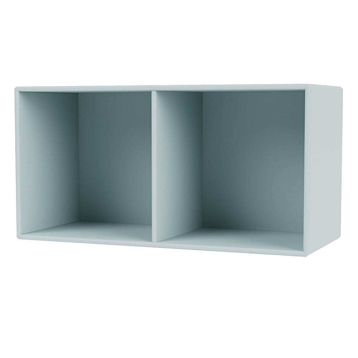 Montana 6112 wandkast met ophangrail , blichtblauw
