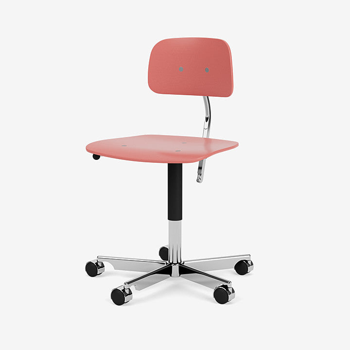 Montana Kevi draaibare bureaustoel roze