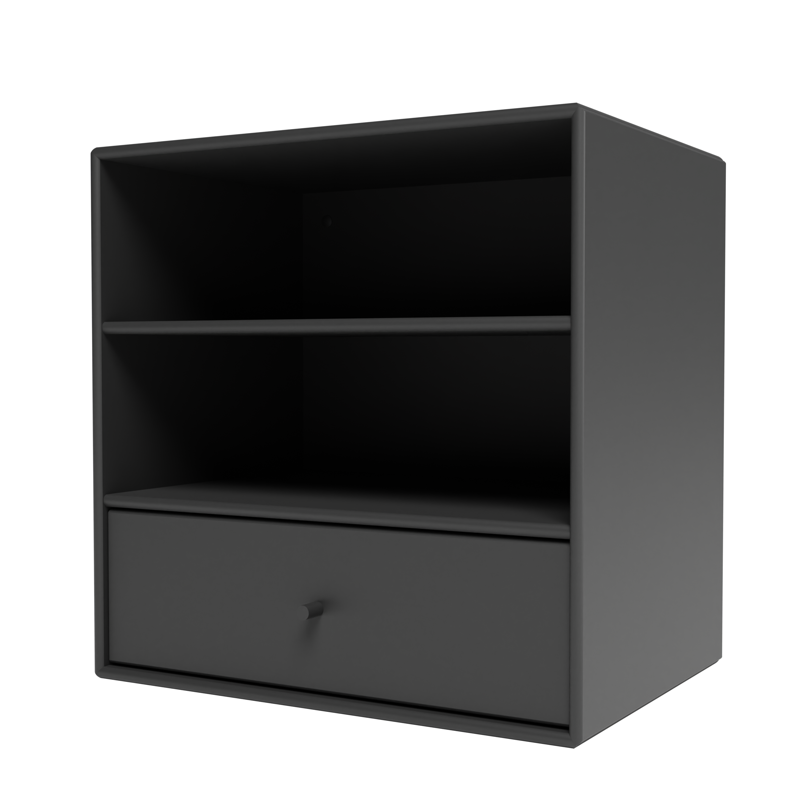 Montana Mini wandkast 1005 with one drawer donkergrijs