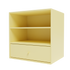Montana Mini wandkast 1005 with one drawer lichtgeel