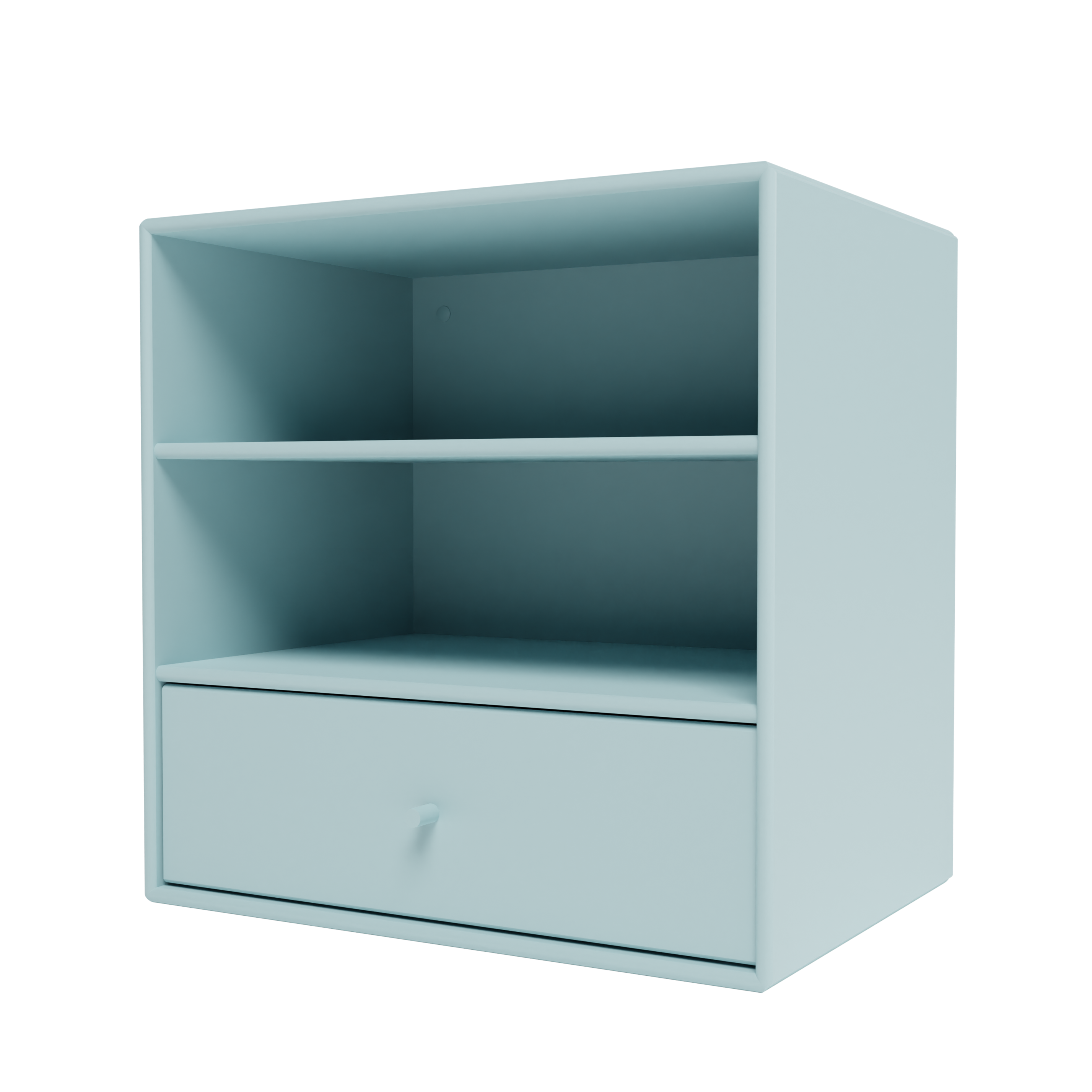 Montana Mini wandkast 1005 with one drawer blauw