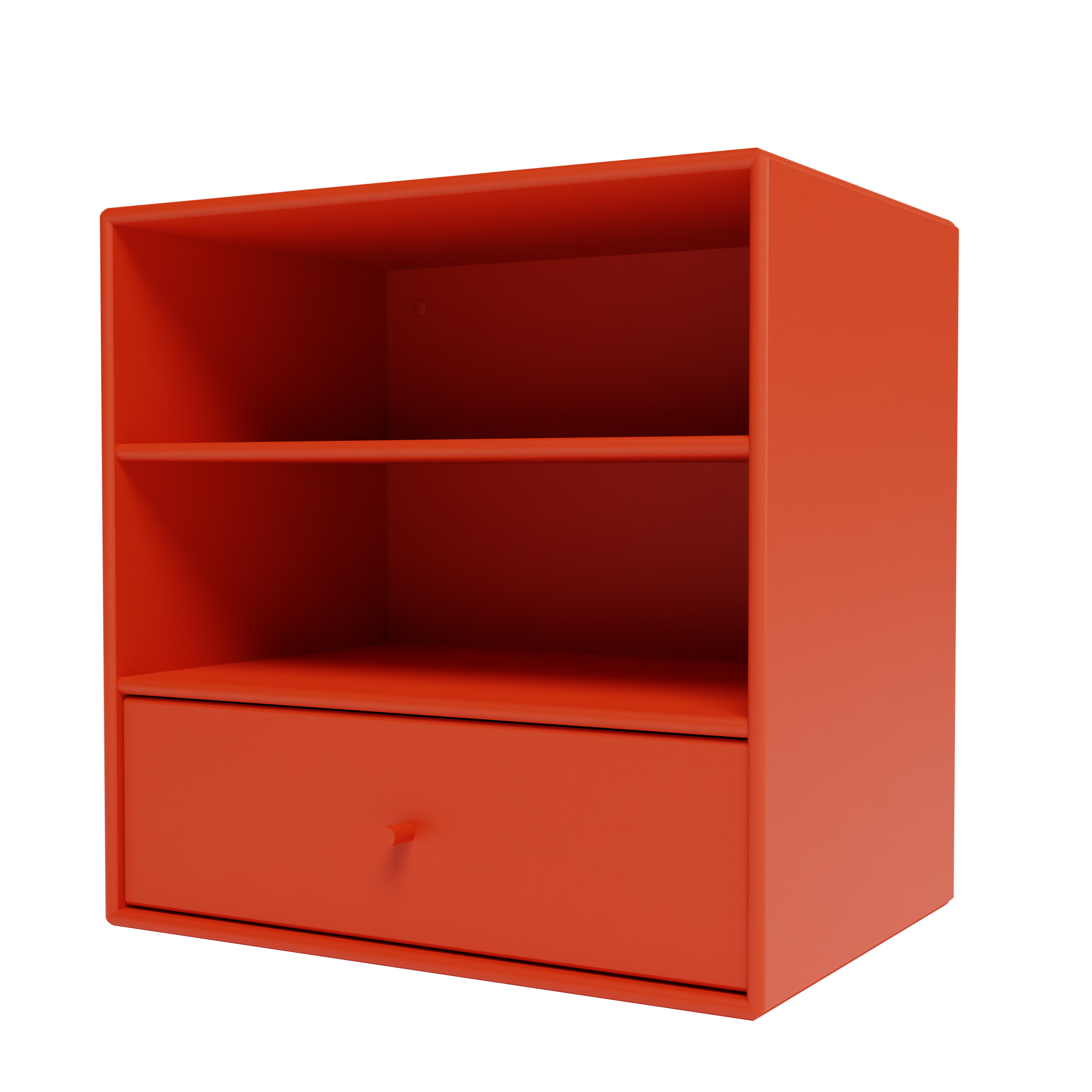 Montana Mini wandkast 1005 with one drawer rood