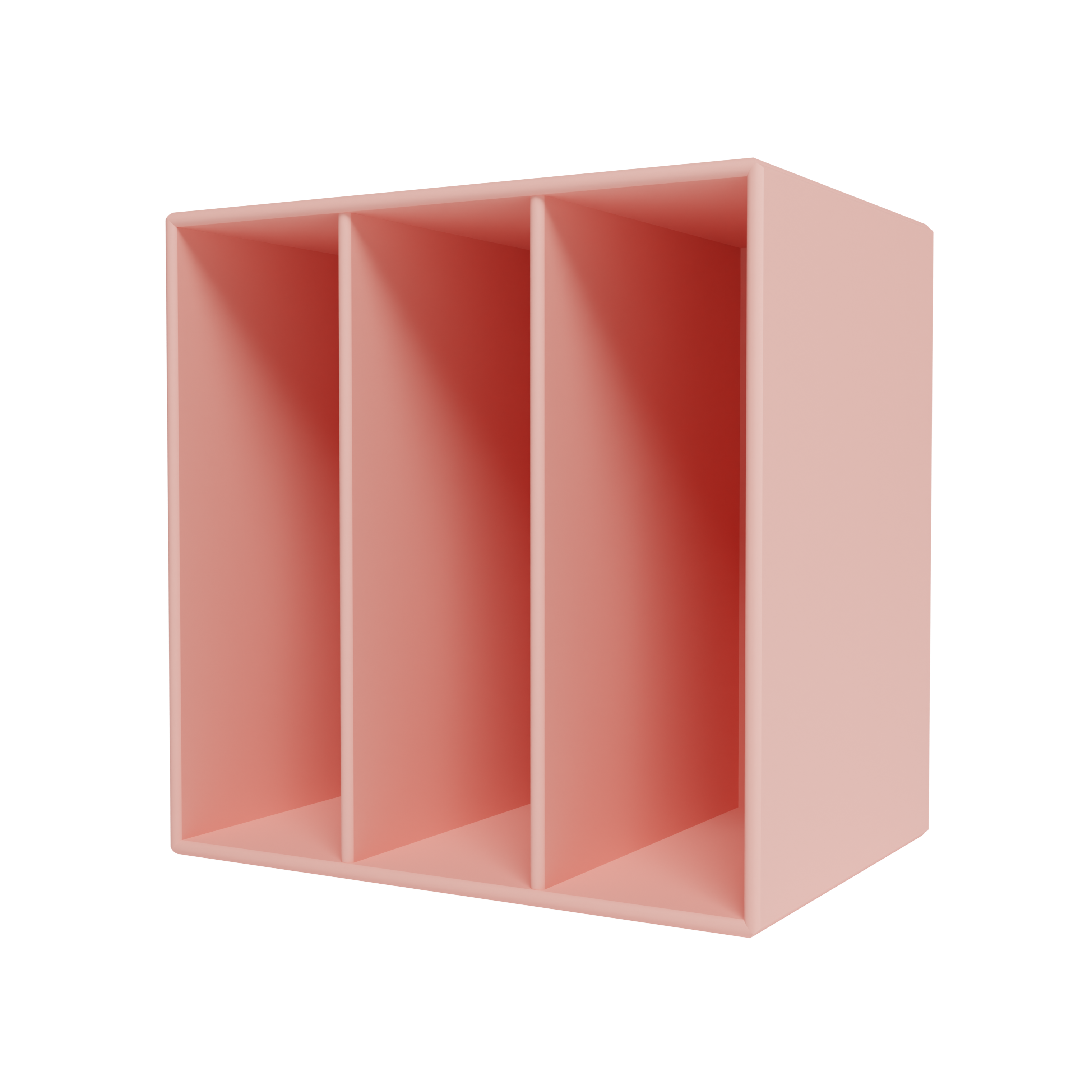 Montana Mini 1104 wandkast in de kleur 167 Ruby