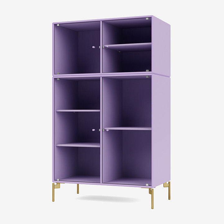 Montana Ripple 3 Vitrine cabinet iris, paars