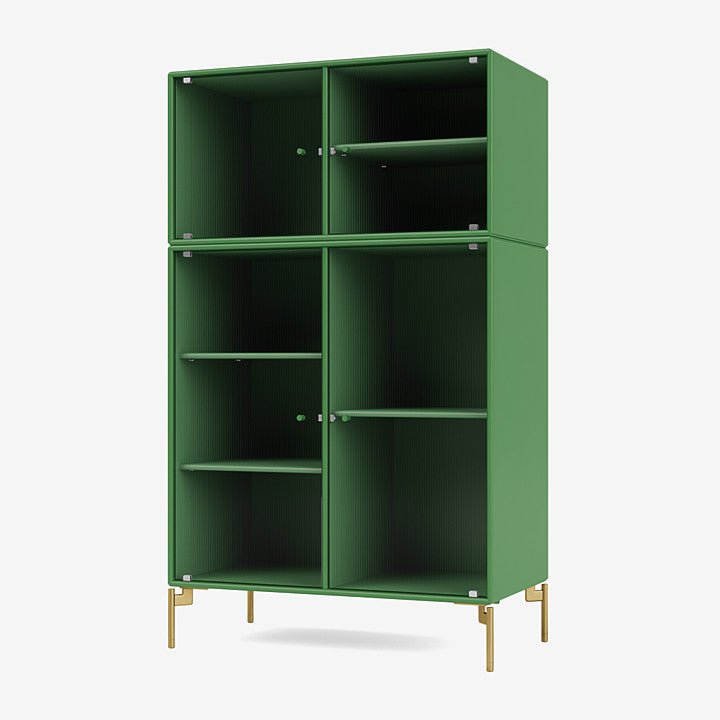 Montana Ripple 3 Vitrine cabinet parsley, groen