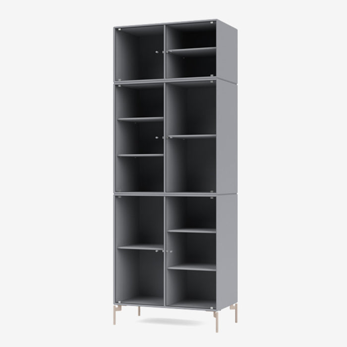 Montana Ripple 4 Vitrine cabinet grapic , grijs