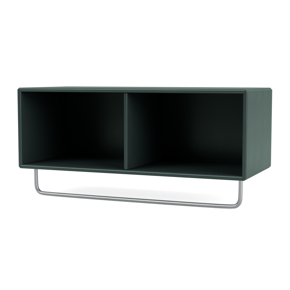 Montana coat shelf/rack black jade