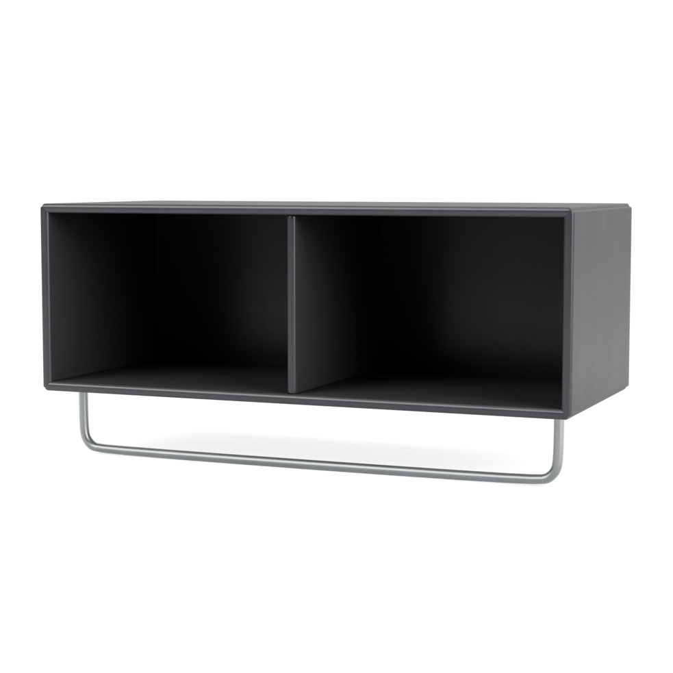 Montana coat shelf/rack coal