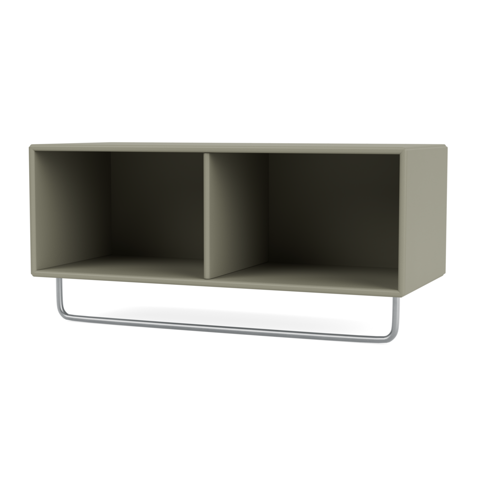 Montana coat shelf/rack fennel