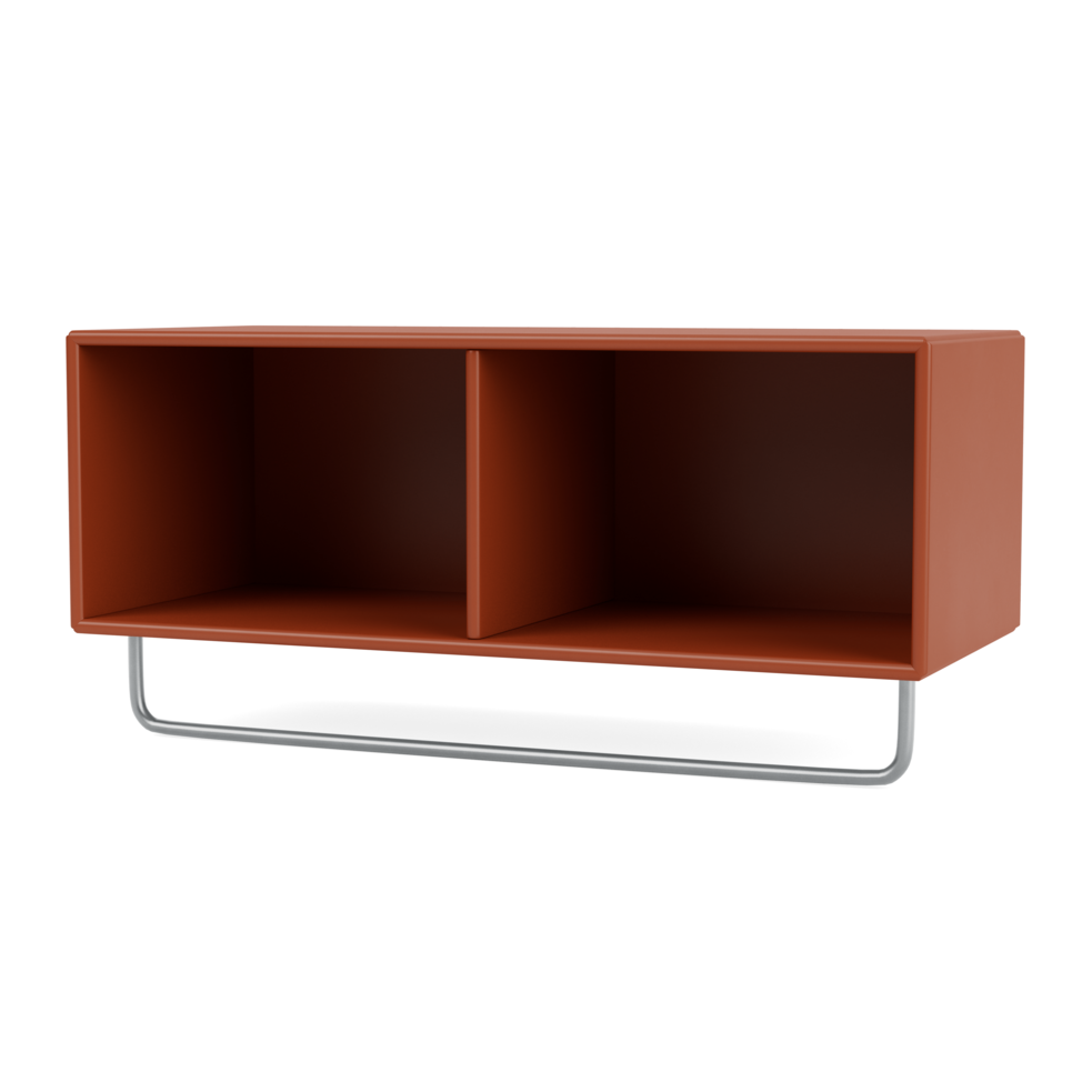 Montana coat shelf/rack hazulnut