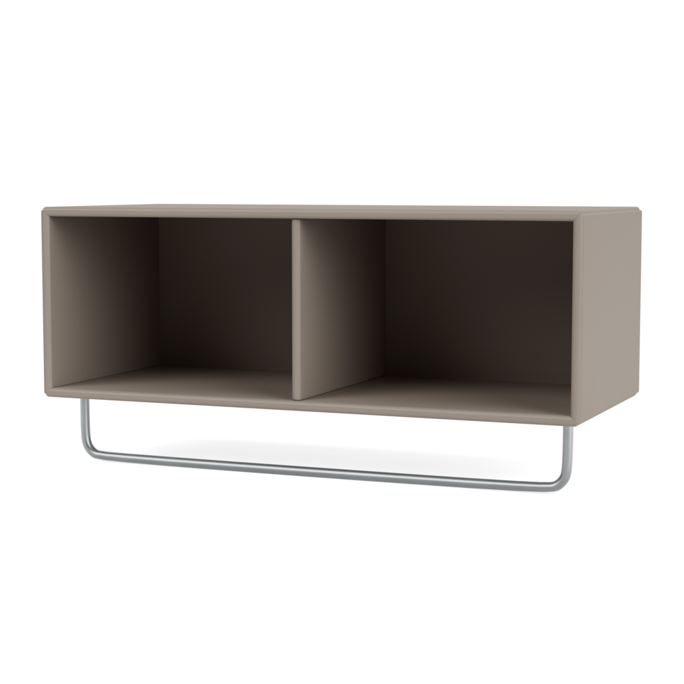 Montana coat shelf/rack truffle