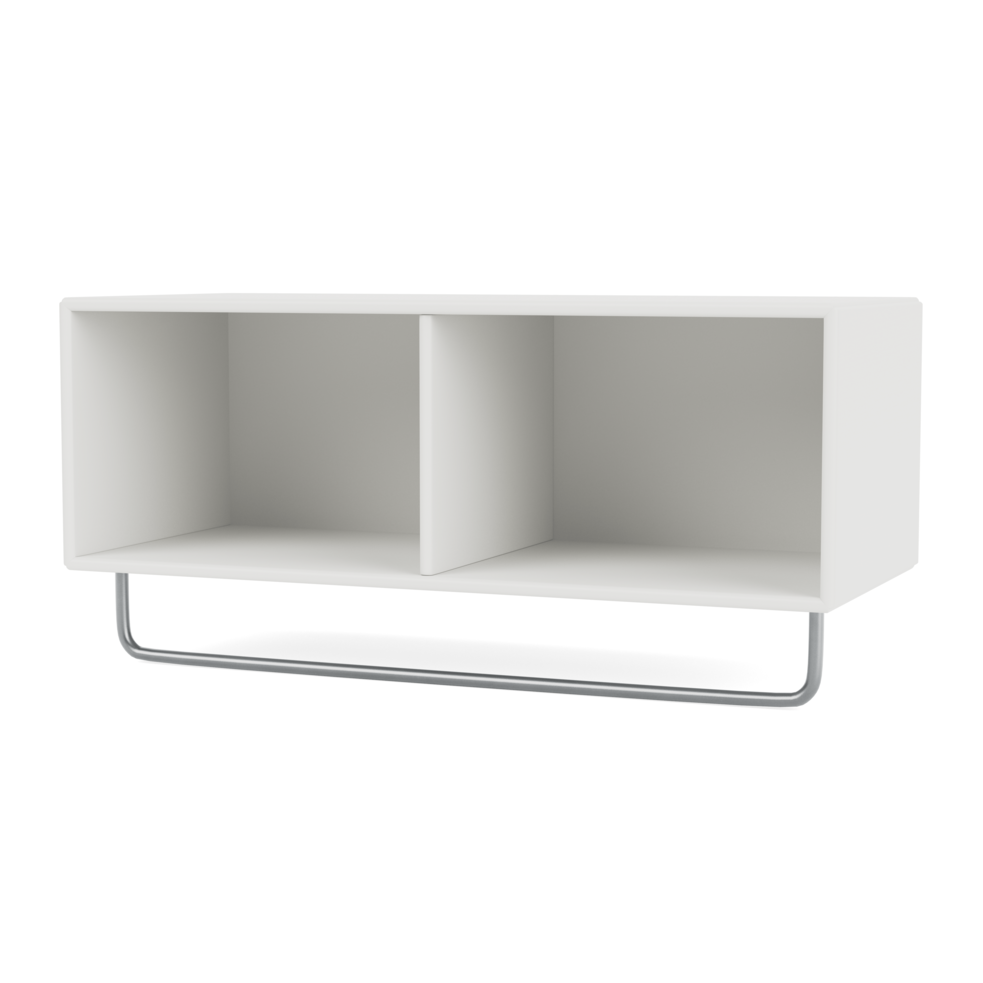 Montana coat shelf/rack white