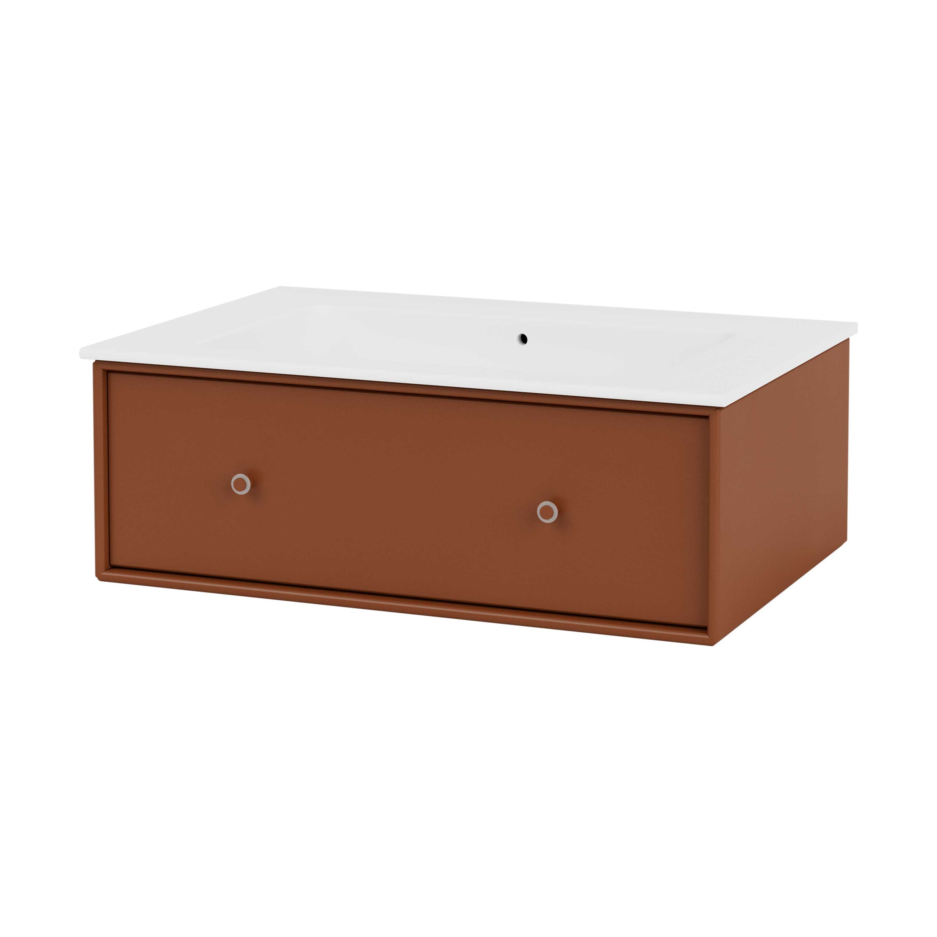 Montana bathroom sink BR1801 wastafel hazulnut