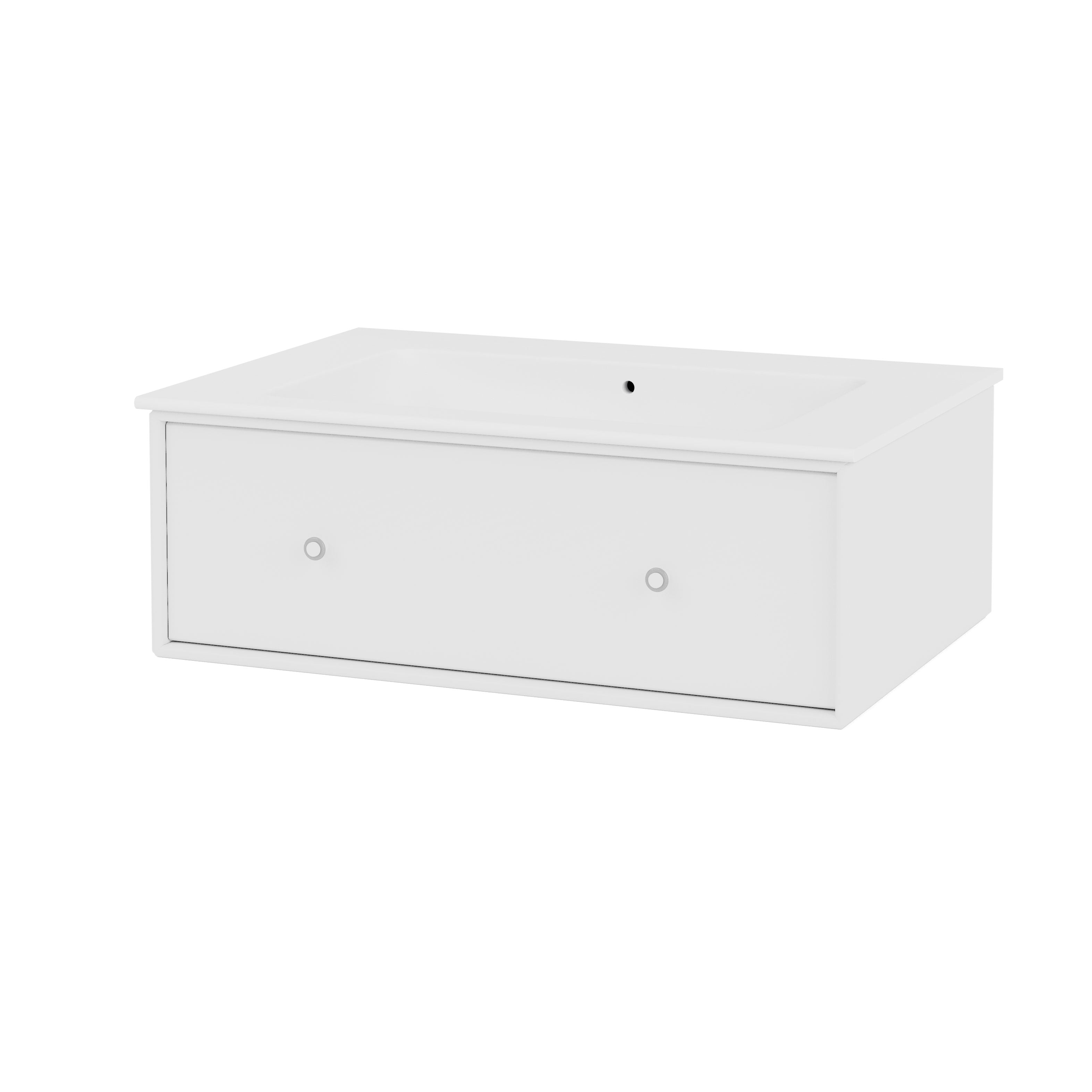 Montana bathroom sink BR1801 wastafel new white, wit