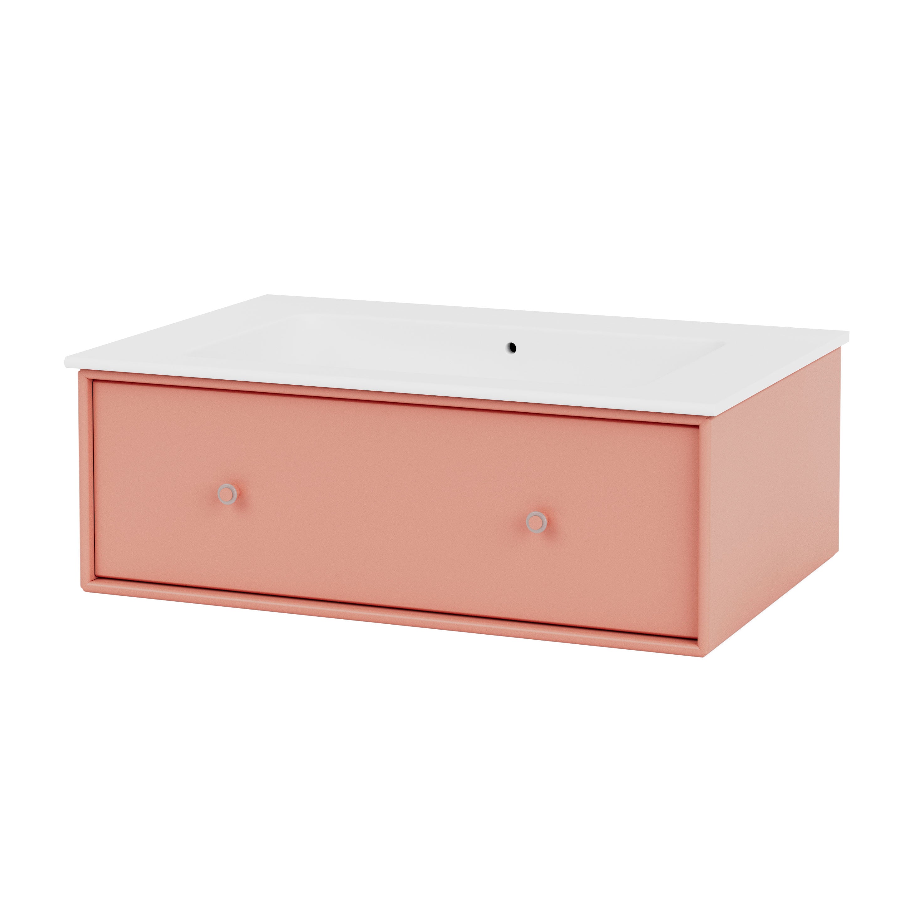 Montana bathroom sink BR1801 wastafel rhubarb, roze