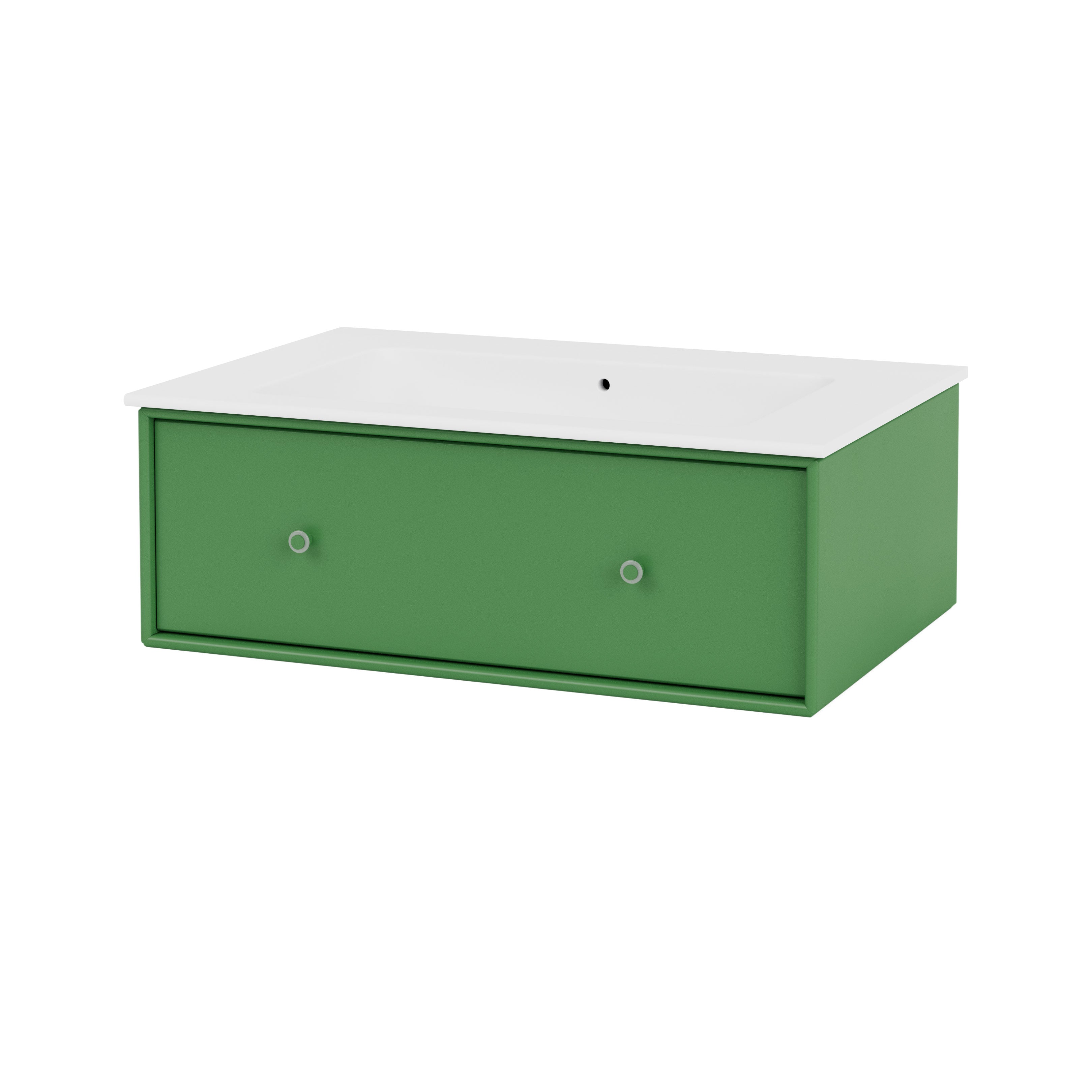 Montana bathroom sink BR1801 wastafel parsley, groen